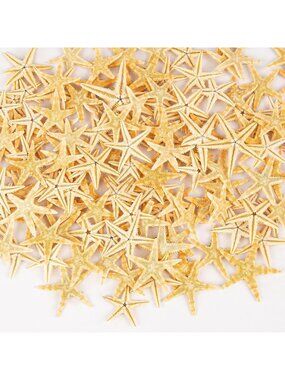 Natural Small Starfish Decor - 100PCS Craft Supplies, 0.4" to 1" for DIY